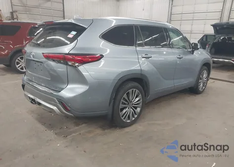 2021 Toyota Highlander Platinum из США, поврежденный, VIN 5TDFZRBH8MS143904